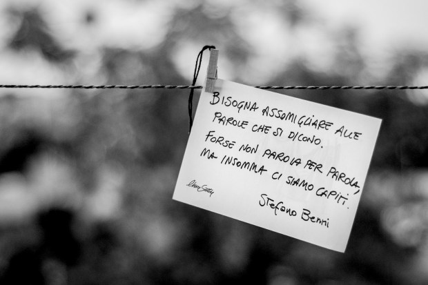 bisogna assomigliare alle parole che si dicono_chiara scattina